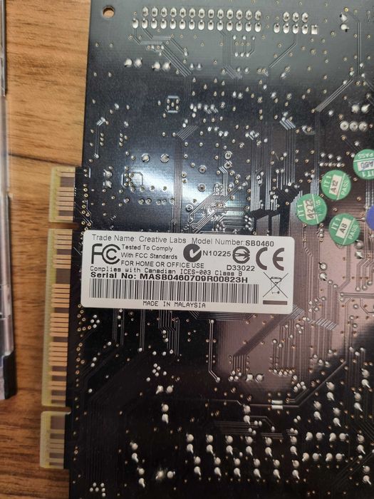 Creative Sound Card, X-Fi Audio SB0460 7.1 канала звукова карта