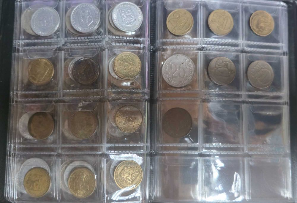 монети ЧЕХОСЛОВАКИЯ 54 бр