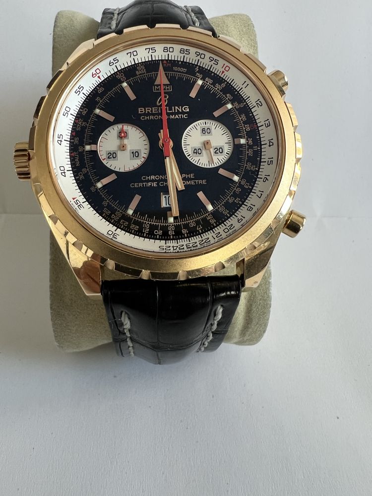44 mm Breitling Chrono-Matic Chronograph 18 k aur,Editie Limitata 250