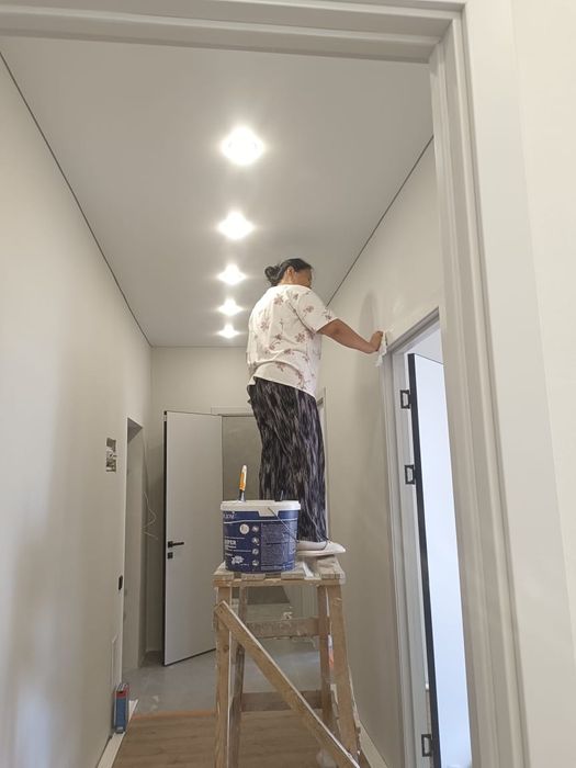 Поклейка обоев от 800 тг , галтел, краска