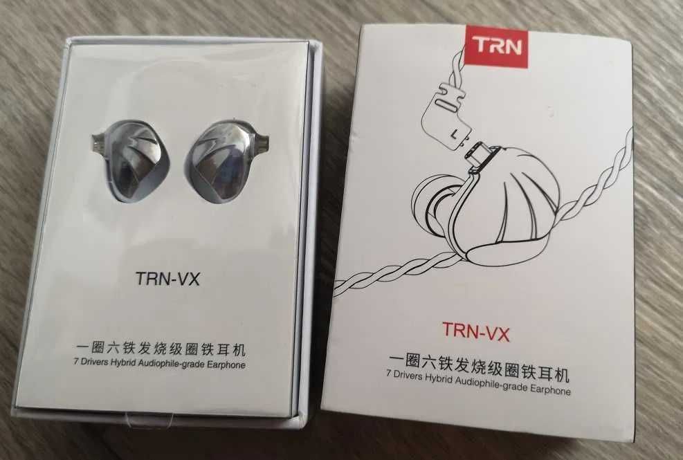 продам арматурные наушники TRN VXv2 6BA 1DD type c