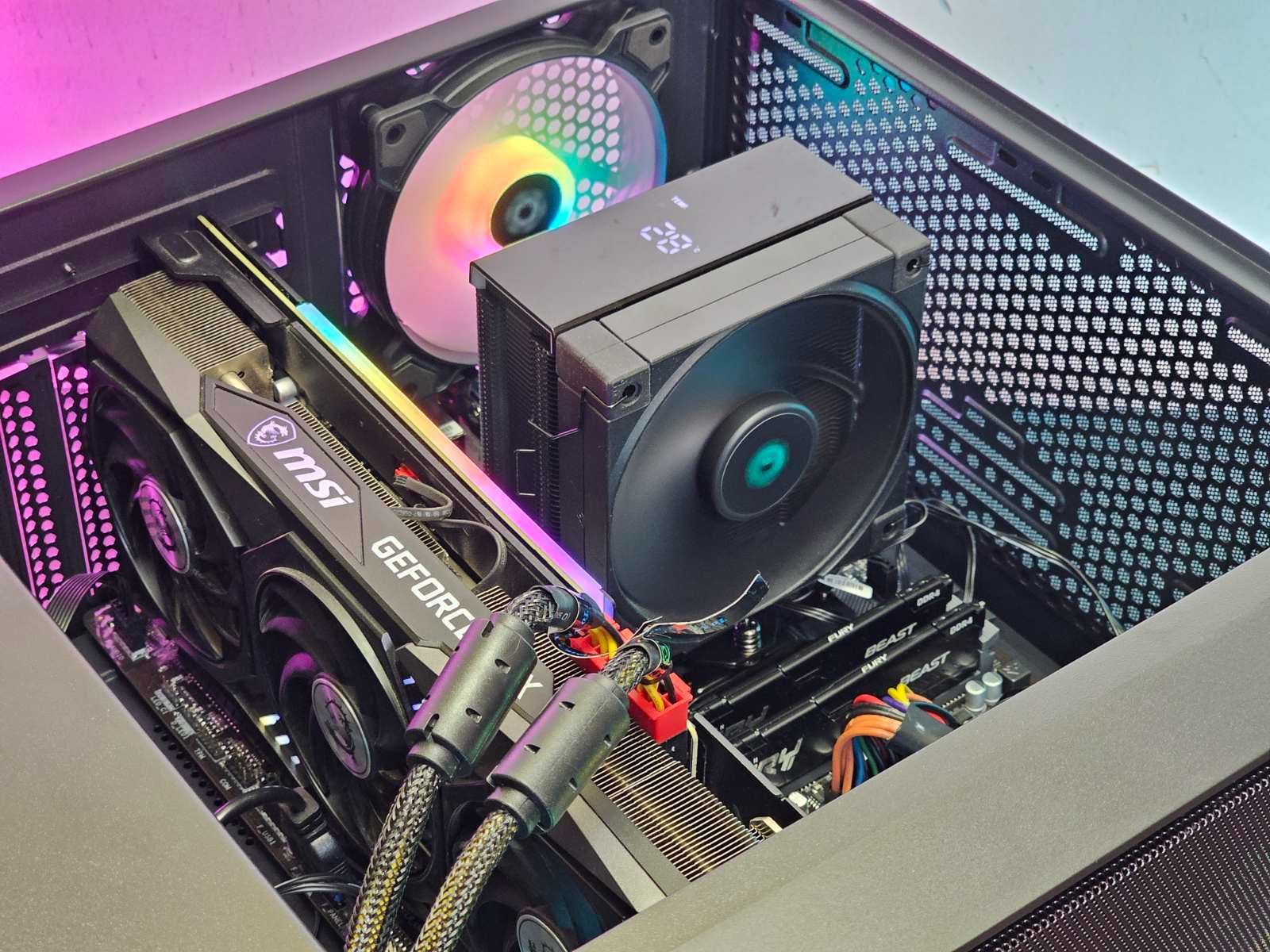 RTX 5070 12GB/Ryzen 5-7500F/RAM 32GB/SSD 1TB/Чисто Нов+Гаранция!