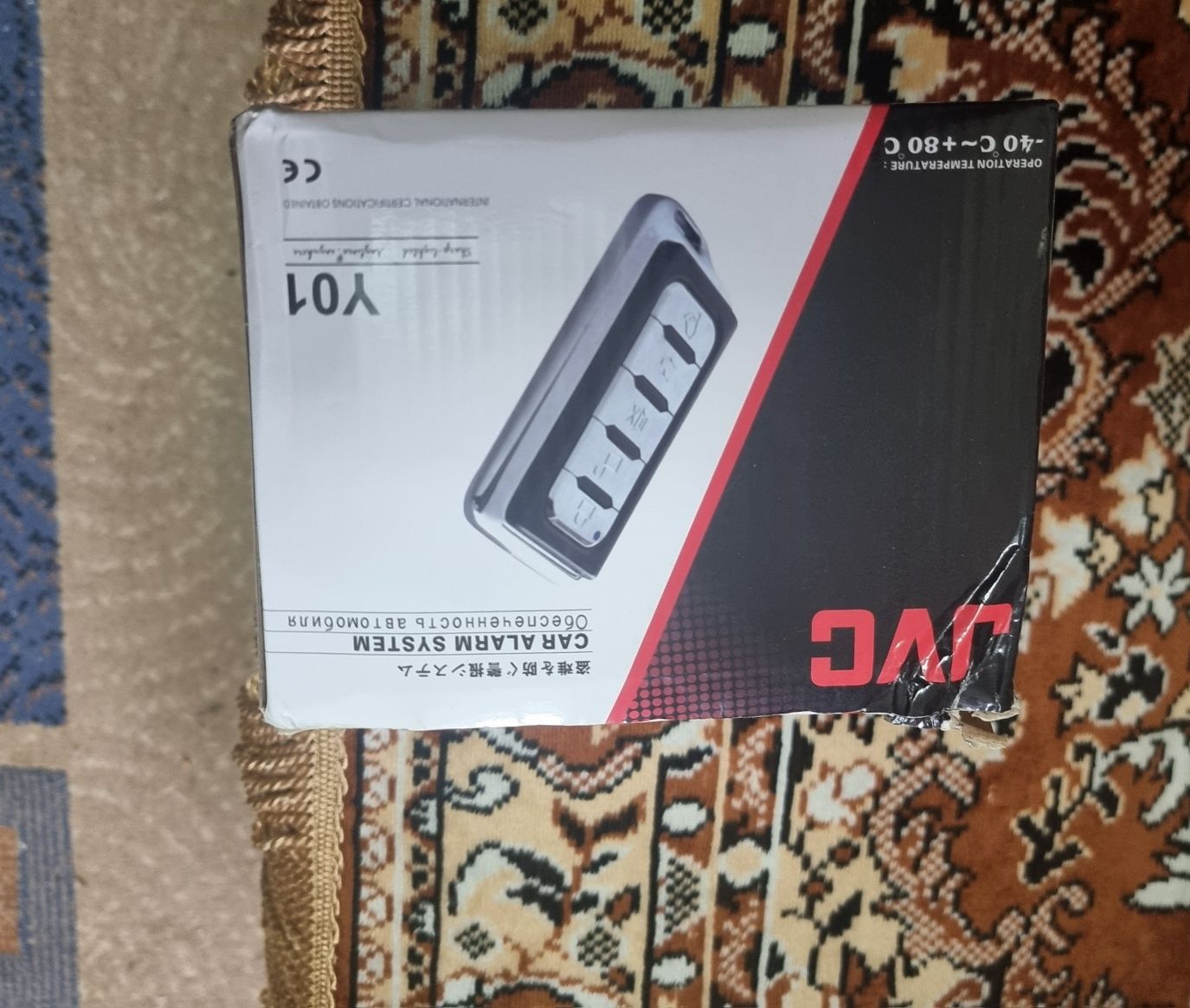 Продам сигнализацию JVC Y01