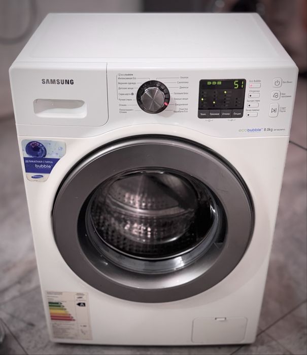 Стиральная машина Samsung 8кг гарантия доставка установка бесплатная