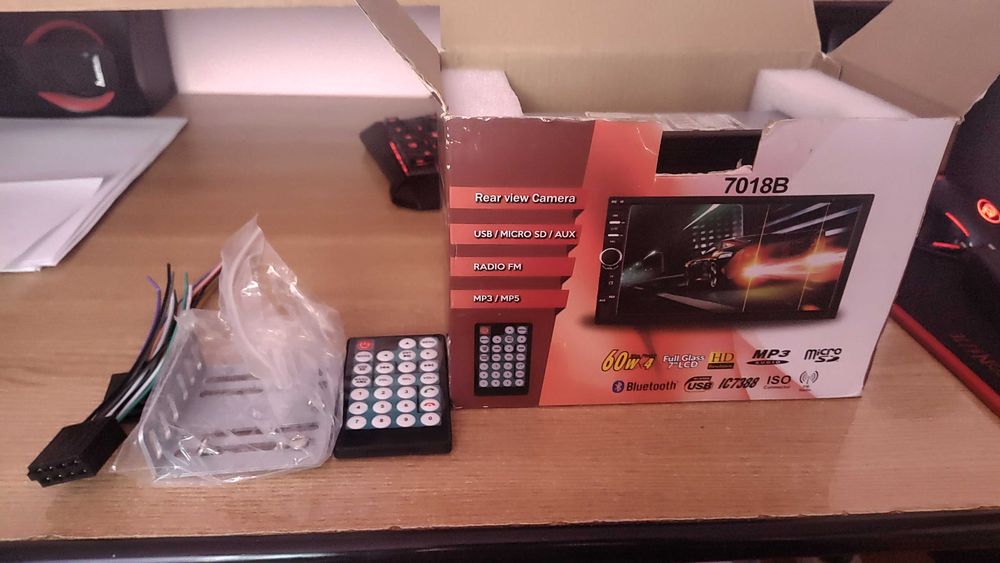 7 inch 1DIN player MP5 auto Radio 7010B Universal, FM, USB, Bluetooth,