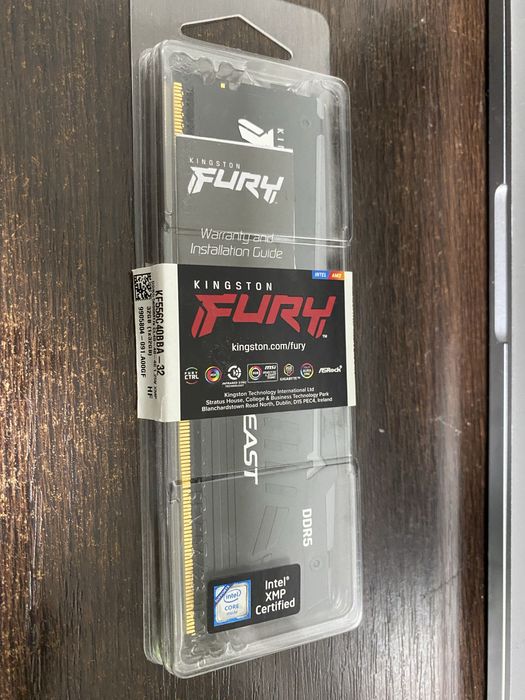 Kingston FURY Beast RGB 32GB DDR5 5600MHz Nou