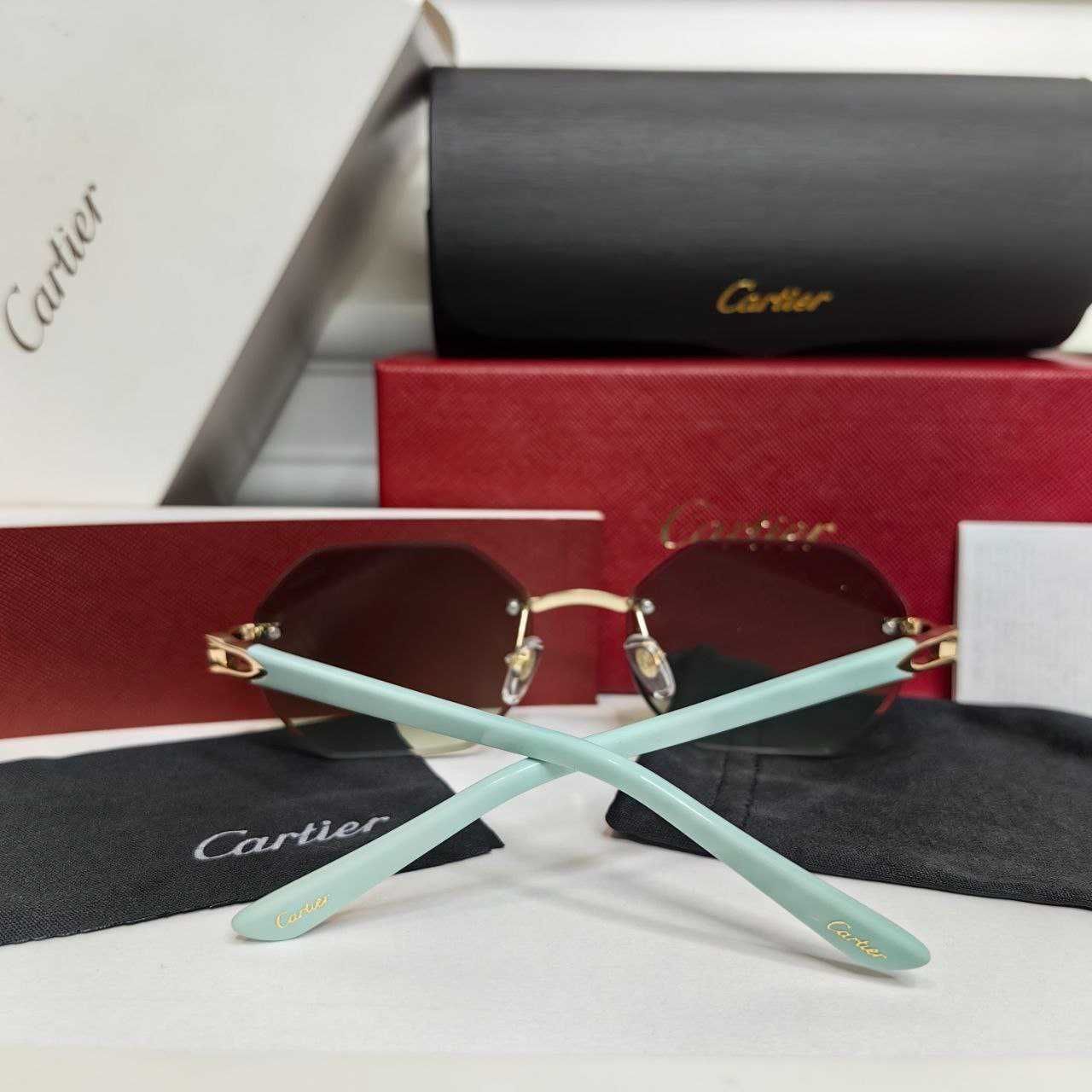 Слънчеви очила Cartier CT0439S green