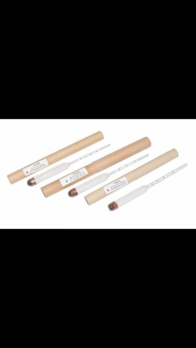 Профессиональный набор ареометров для определения концентрации спирта