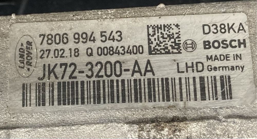 Land rover discovery 2.0d 2018 година Кормилна Рейка