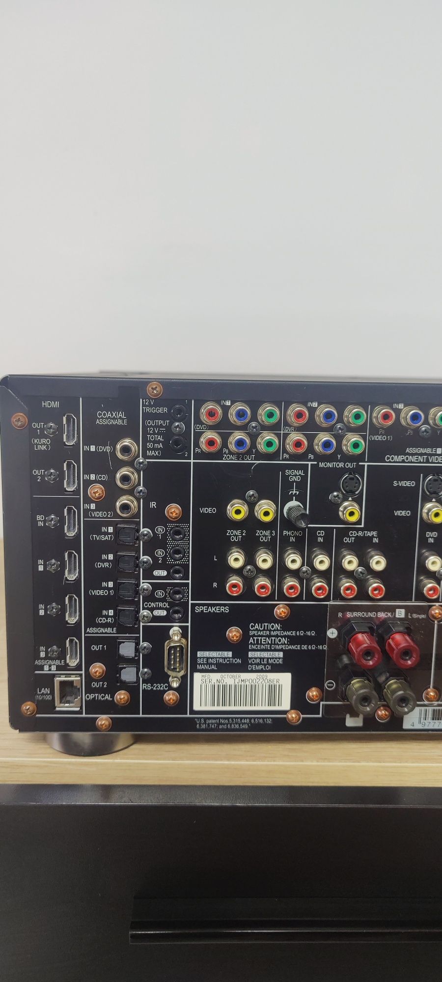 Receiver Pioneer SC LX 82