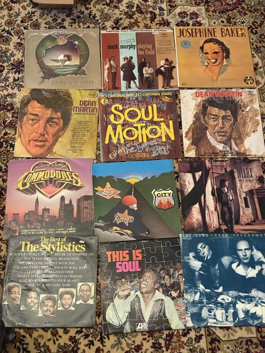 Colectie 105 discuri vinil vinyl nu cd lot