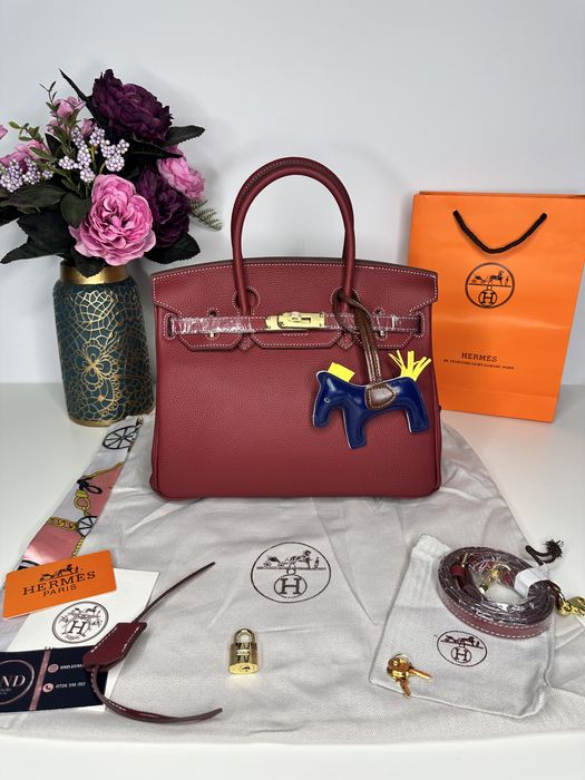 Geanta de lux HERMES Birkin 30 cm piele naturala 100% cadou c:16