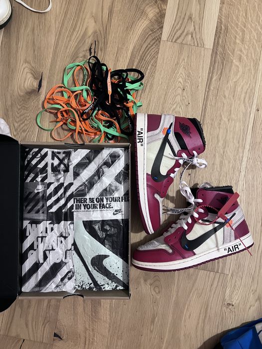 Jordan 1 Chicago x Off-White: The Ten 41