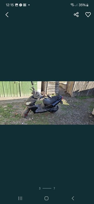 Vand scuter cu motor de malaguti f15  cu acte