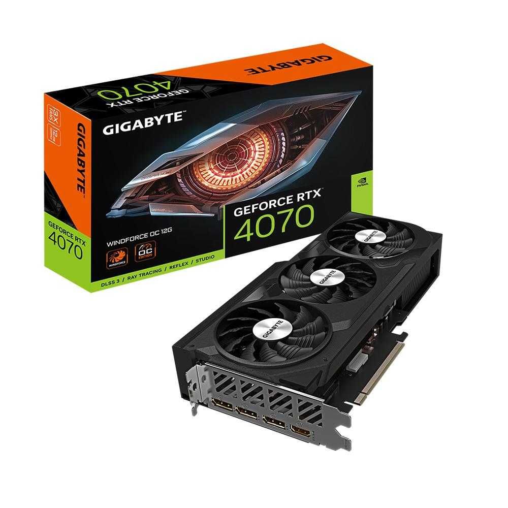 RTX 4070 WINDFORCE OC 12G videokarta