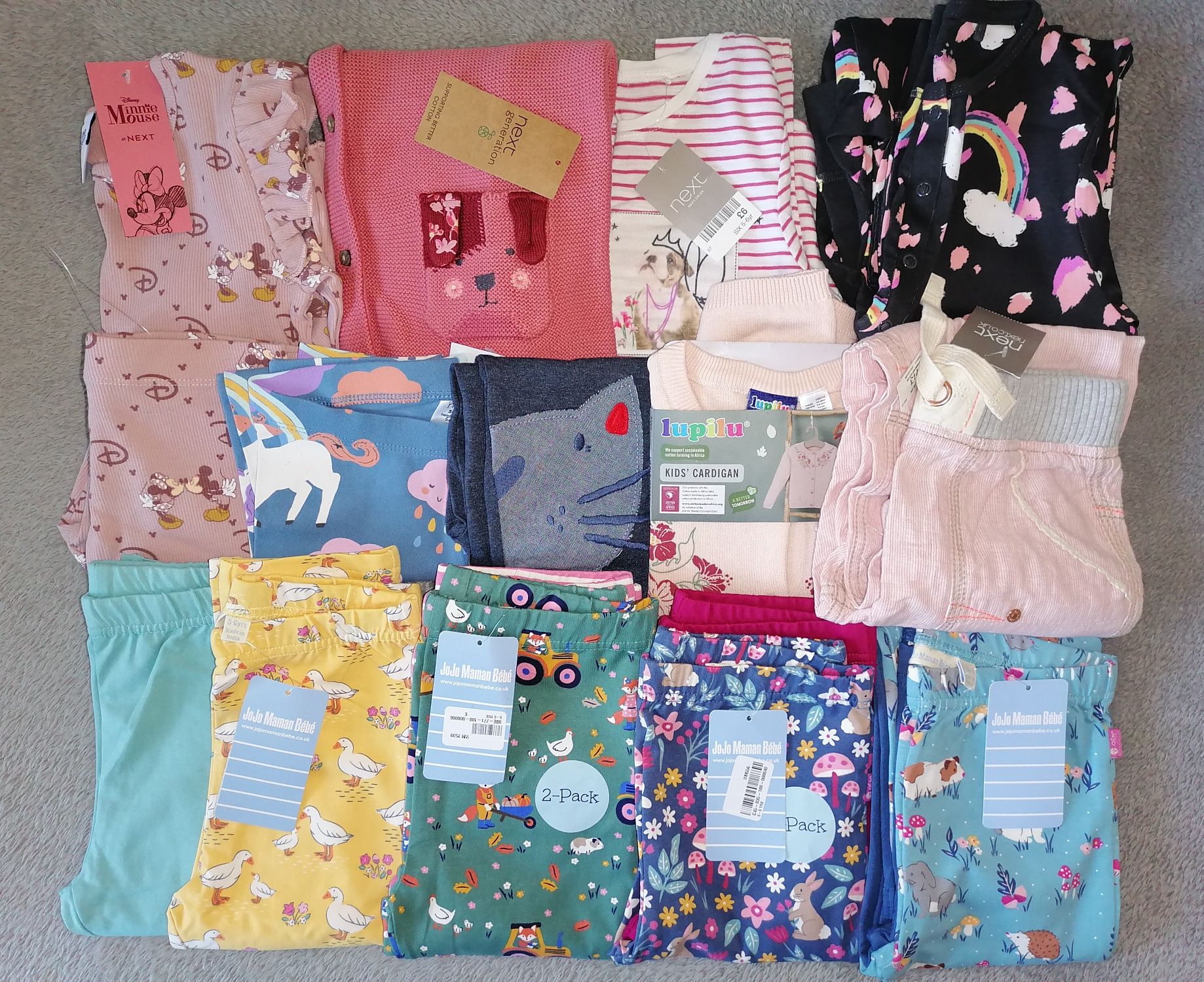 Детски маркови дрехи Next, Frugi, Jojo maman bebe