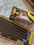 Set Logitech POP Blast- black&yellow
