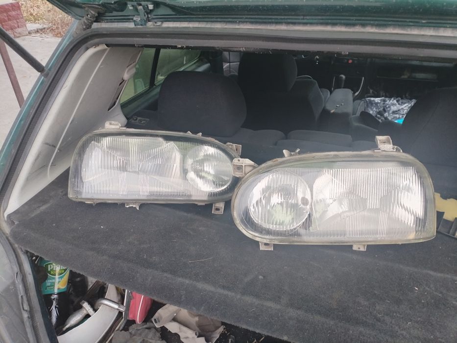 Golf 3 gti Hella, фары гольф 3 оригинал