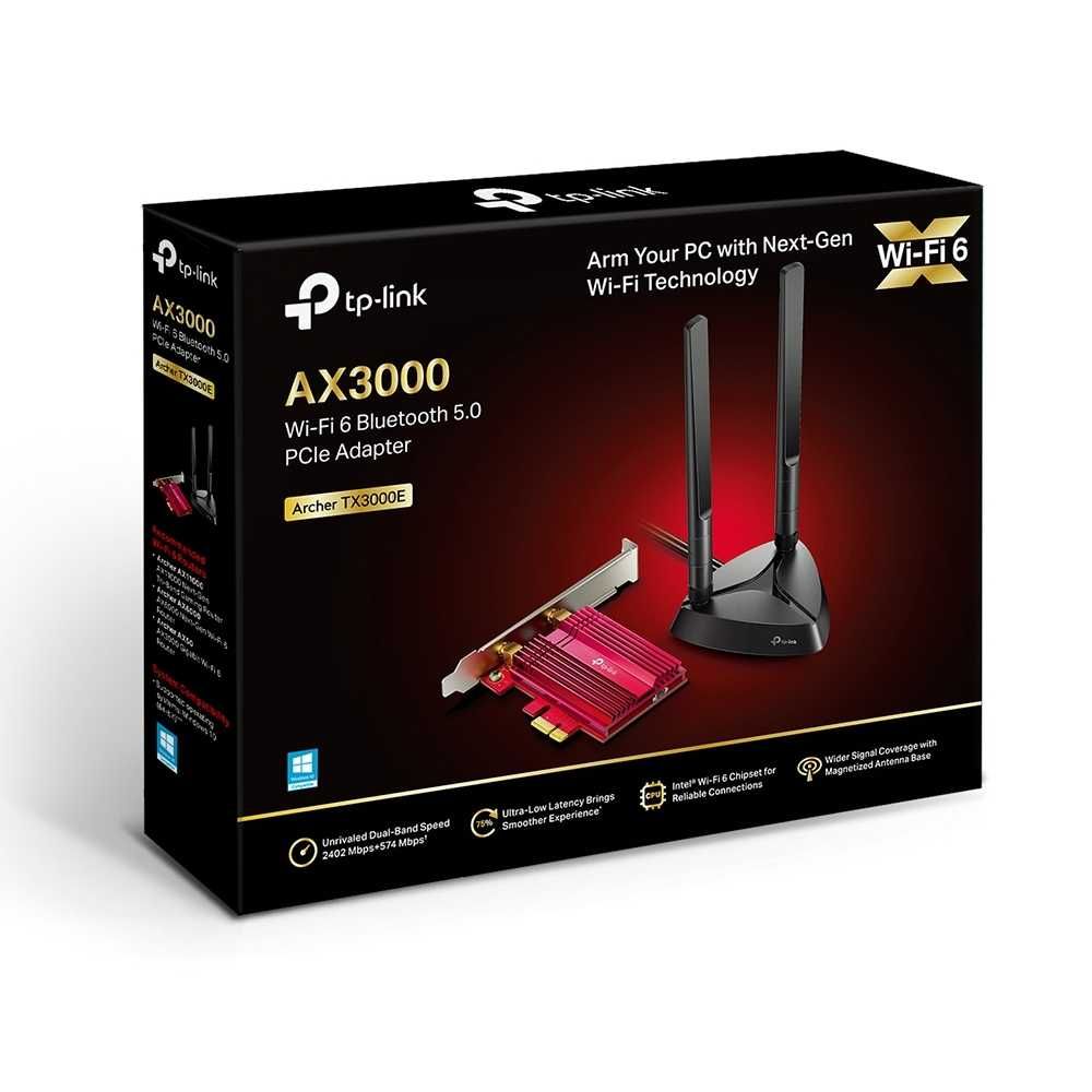 Wi-Fi адаптер PCI - TP-LINK Archer TX3000E AX3000 Dual-Band