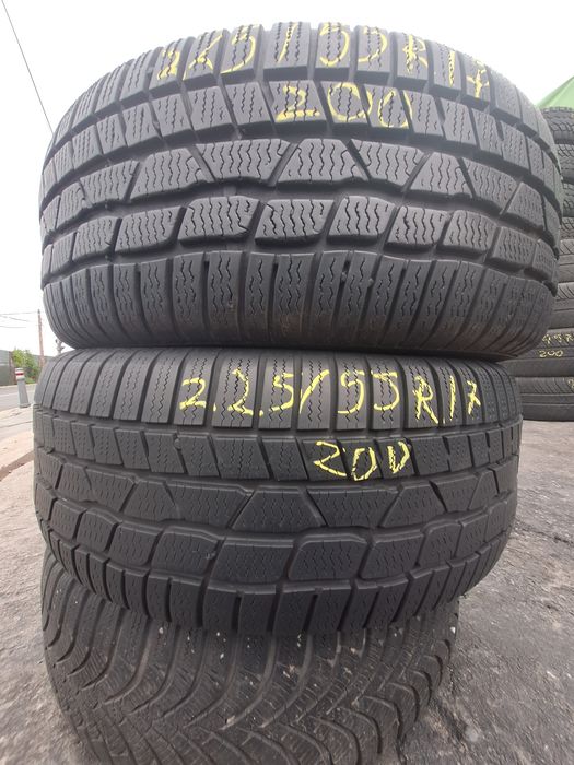 2 anvelope iarna 225/55r17 Continental 2021 Montaj Gratuit