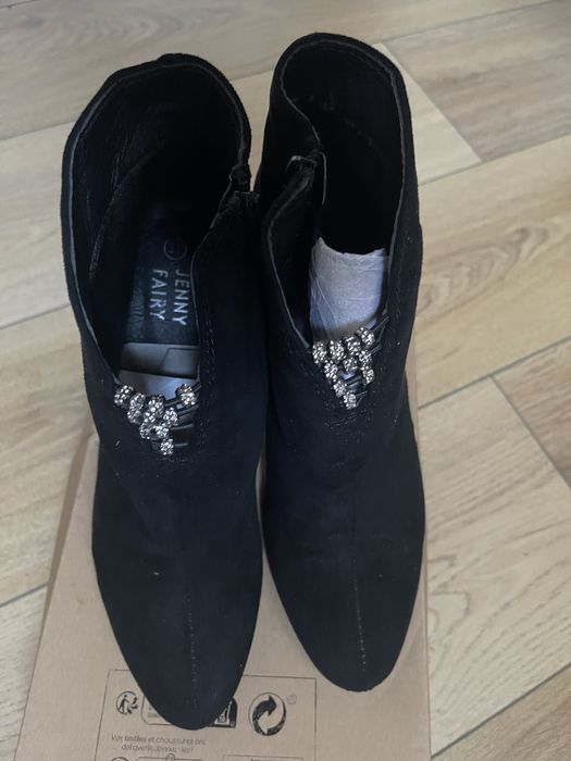 Botine negre elegante