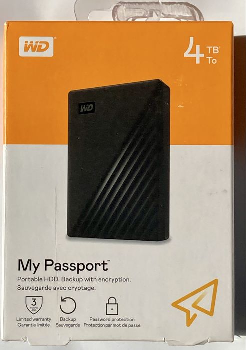 HDD Extern WD My Passport 4TB