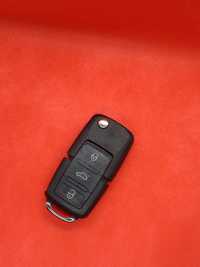 Carcasa cheie cu 3 butoane pentru VW, Skoda, Seat