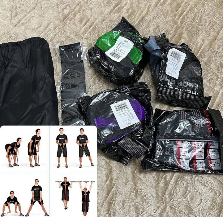 набор резинок для спорта