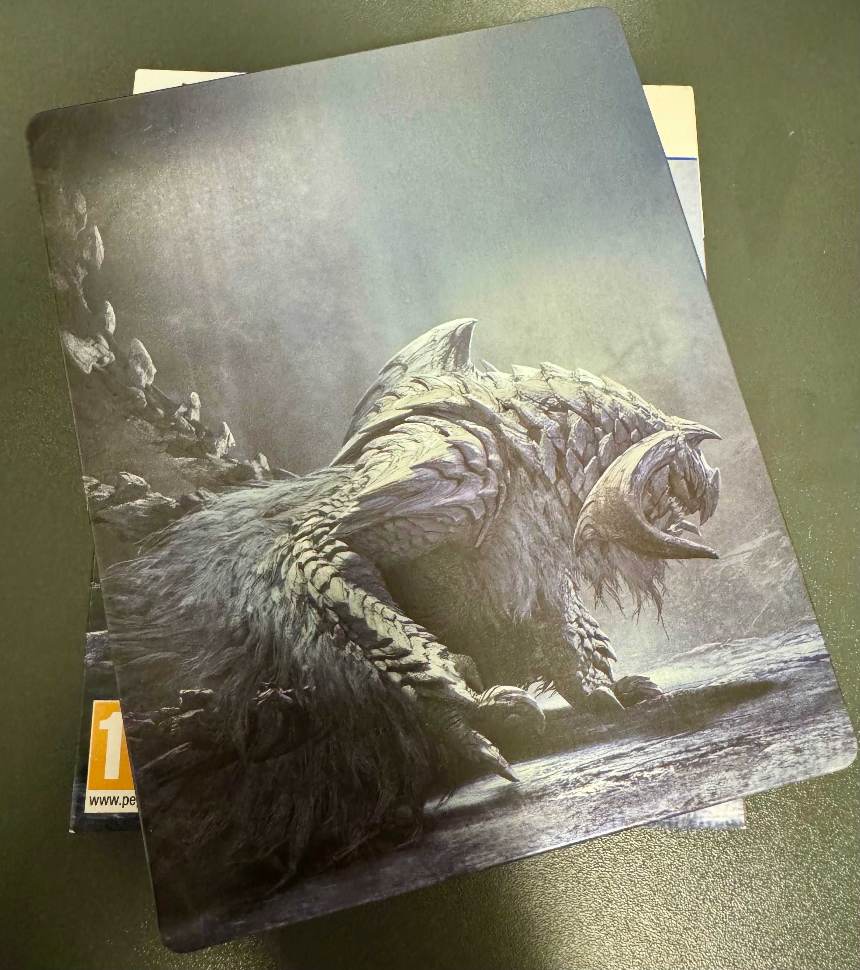 Monster Hunter Wilds PS5 steelbook