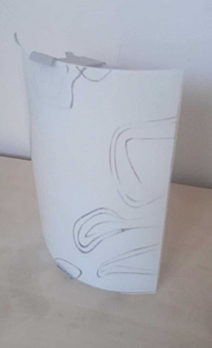 2 бр. аплик за стенен монтаж