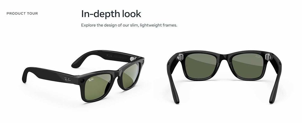 Смарт-очки Ray-Ban Meta Smart Glasses Wayfarer! Доставка - бесплатно!