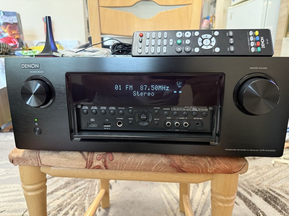 Denon AVR- 4100х Bluetooth Wi-Fi Dolbi atmos