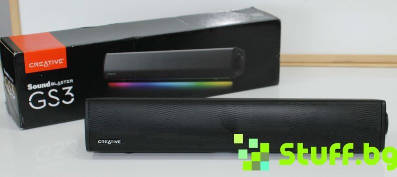 Soundbar Creative Sound Blaster GS3, Bluetooth,USB-C,SUPERWIDE RGB