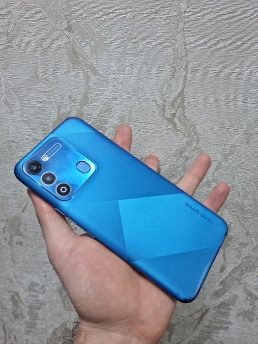 Продаю Tecno Spark 9, память 4+3/64, версия андроида 12, 5.000mahh