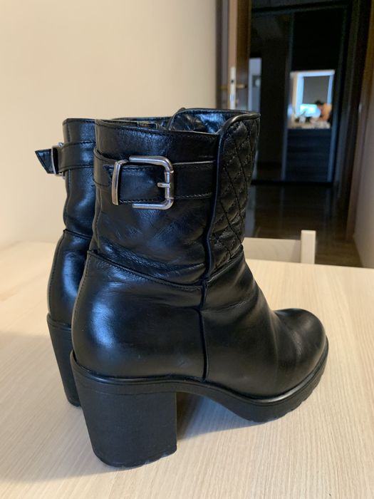 Oferta ieftin! Ghete dama piele 100%