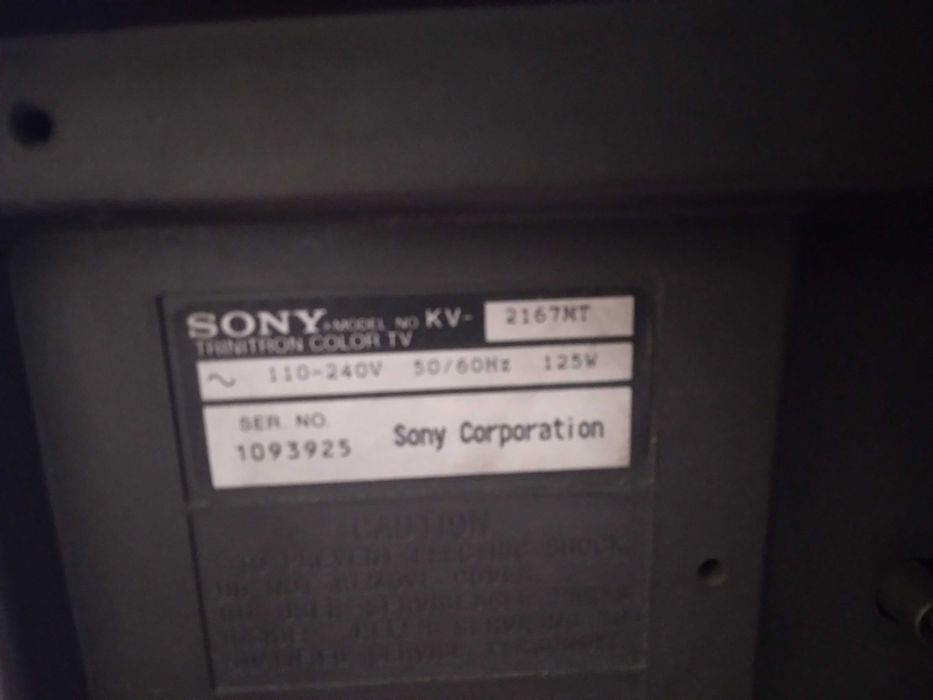 Sony Trinitron KV2167MT