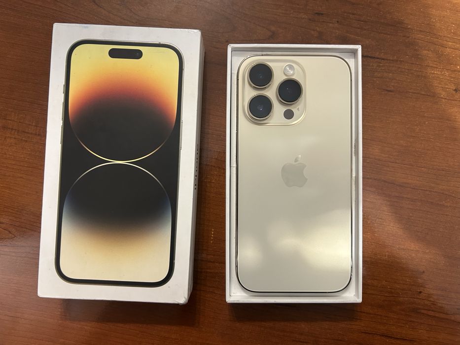 iPhone 14 Pro 256GB Gold 100% капацитет на батерия