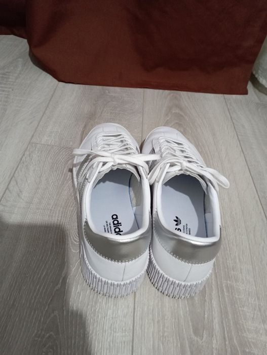 Adidas Sambarose alb