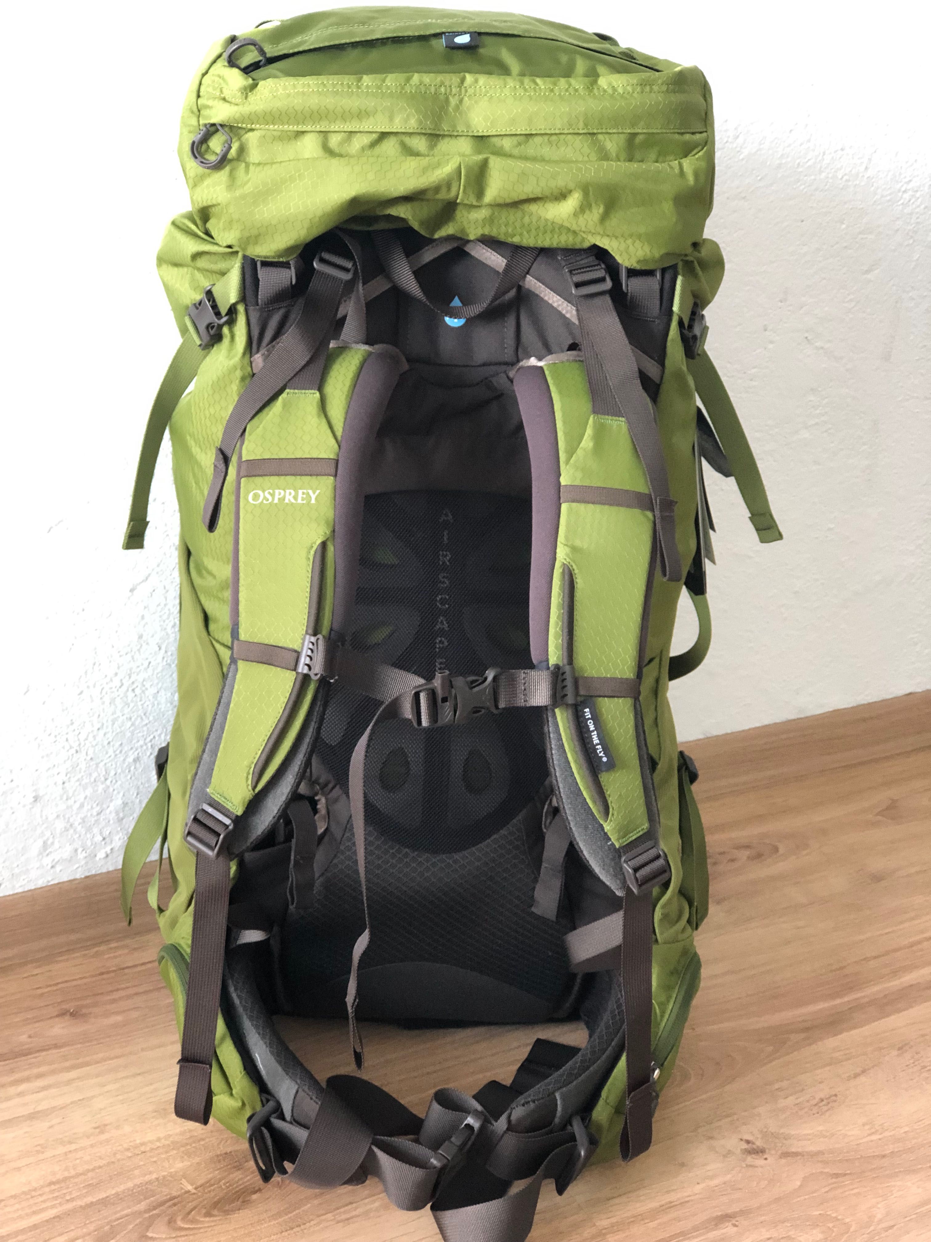 Нова раница Osprey Aether 65