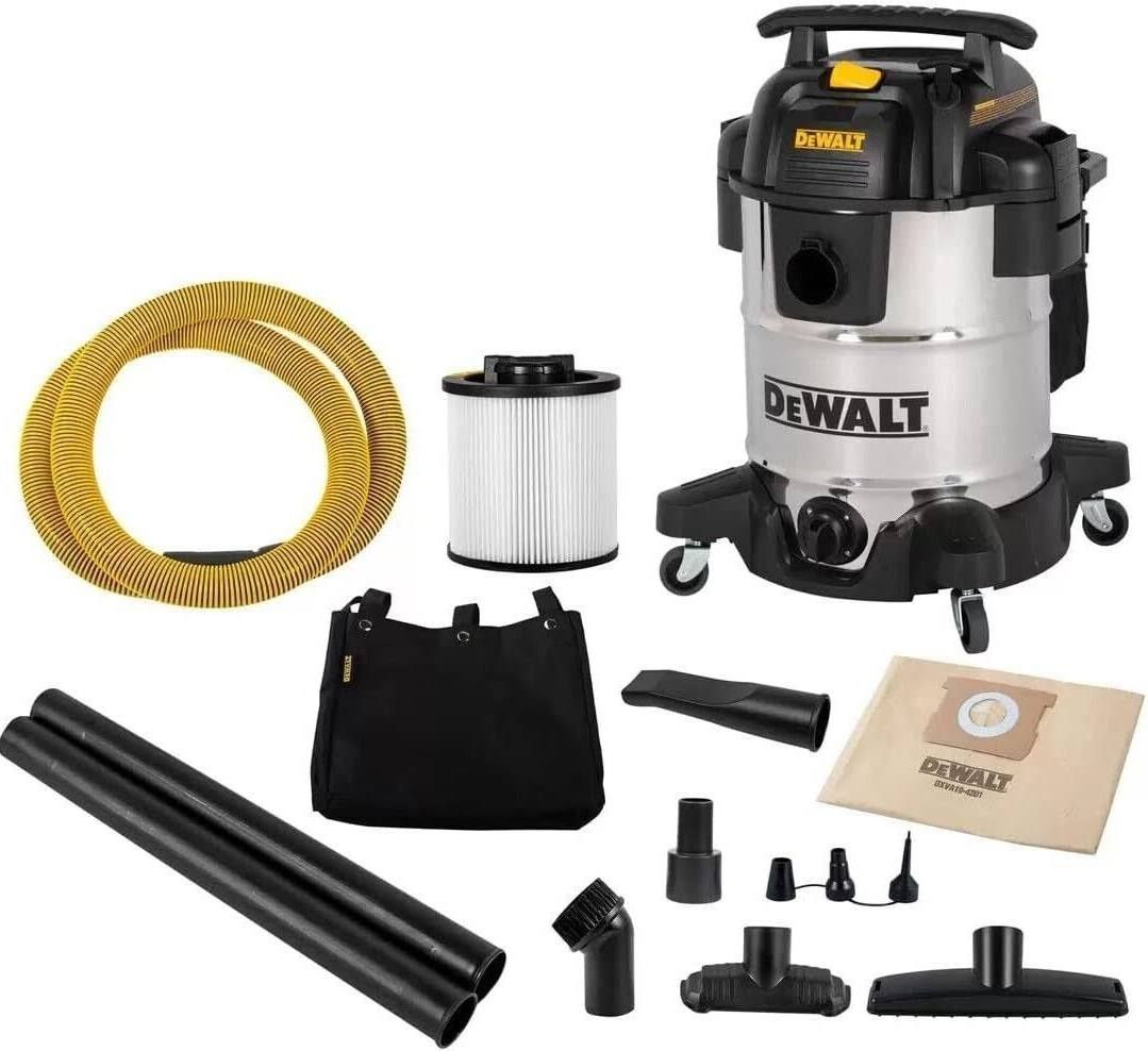 Прахосмукачка Dewalt DXV38S за сухо и мокро почистване