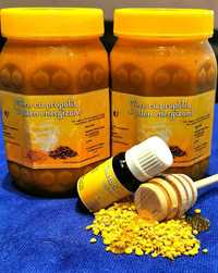 Mix imunitate miere, polen, propolis