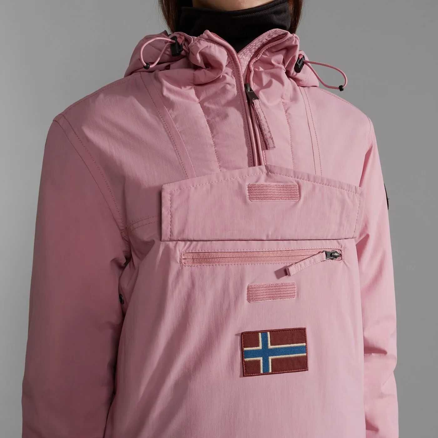 Jachetă Napapijri Femei Rainforest Winter 4 Sea Fog Pink, XL,noua