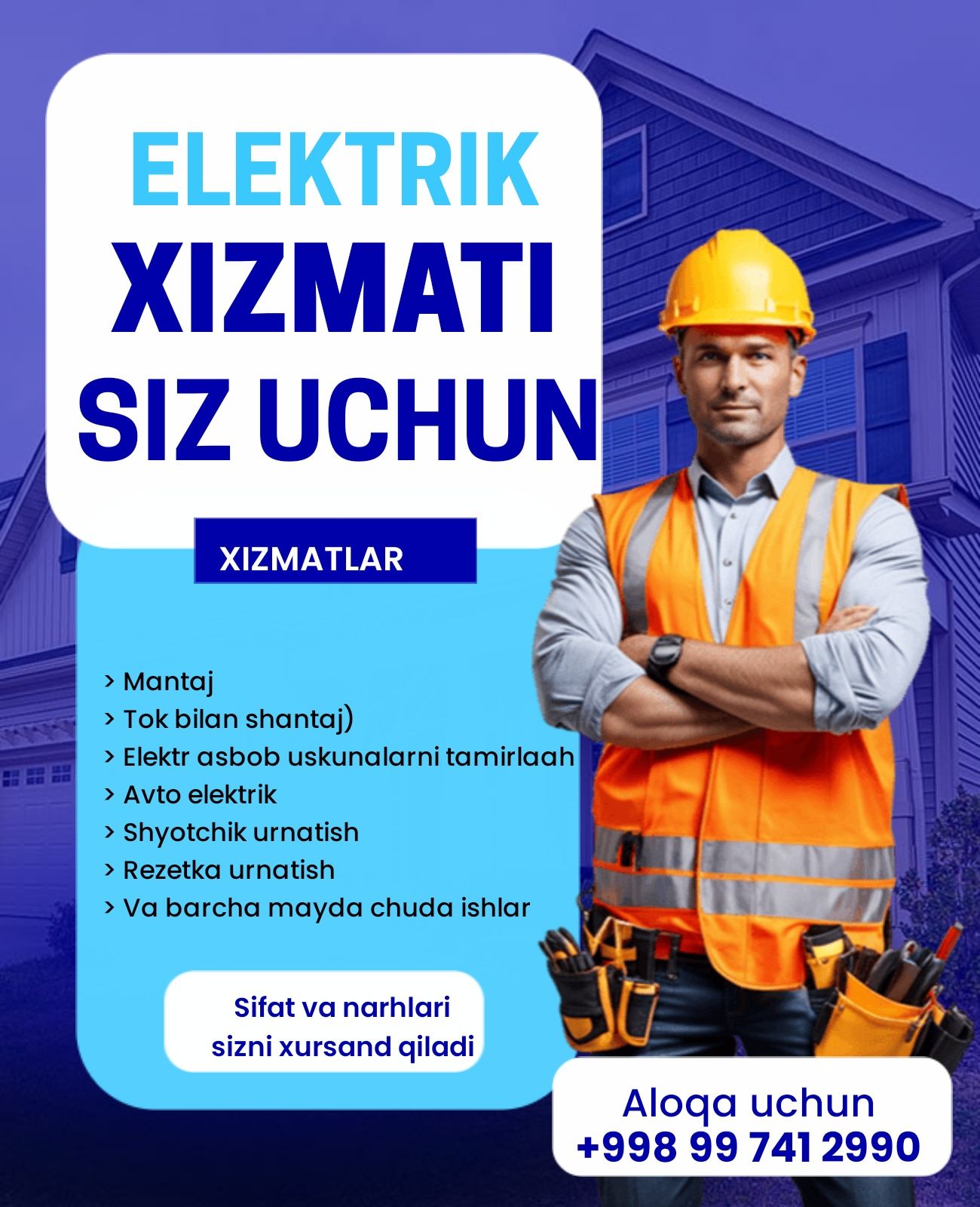 Elektrik xizmati.