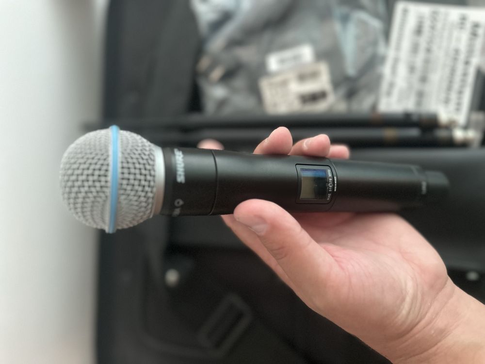 Shure Ur 4S+ si Ur4D+ cu beta 58 A sau beta 87 A