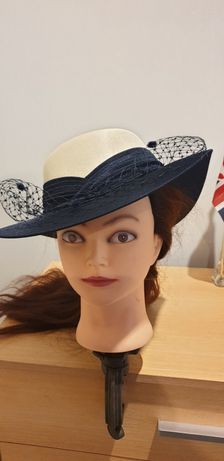 Pălărie pentru nuntă elegant vintage