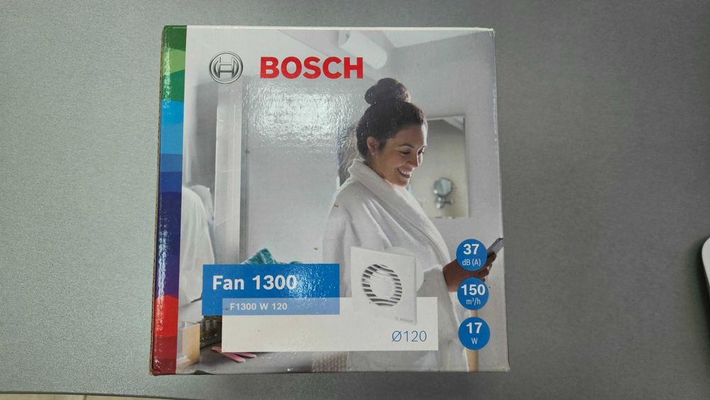 BOSCH F1300 W 120 ВЕНТИЛАТОР ЗА БАНЯ - чисто нов