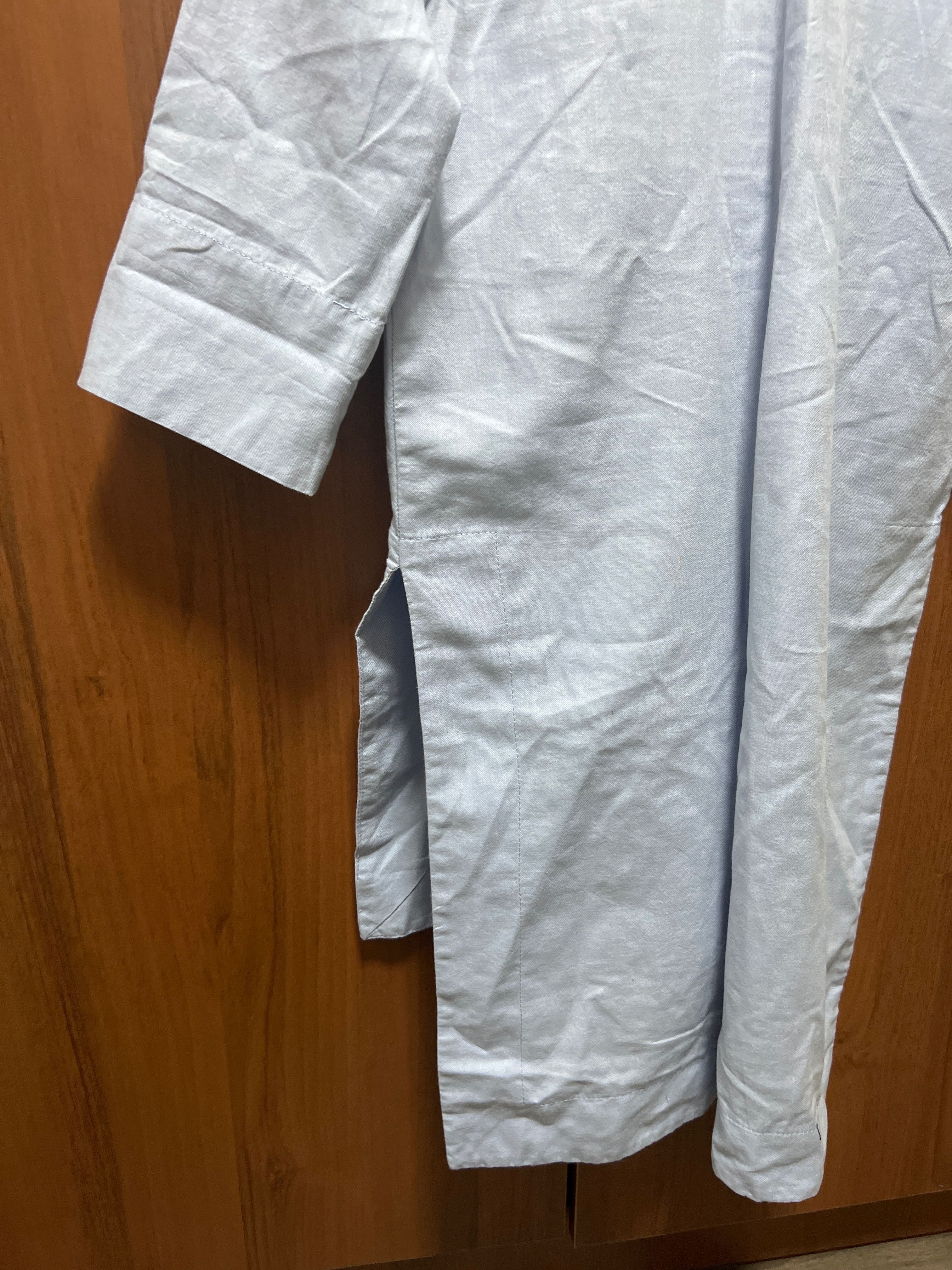 Рубашка удлиненная женская, хлопок/ вискоза , б/у , 46 размер