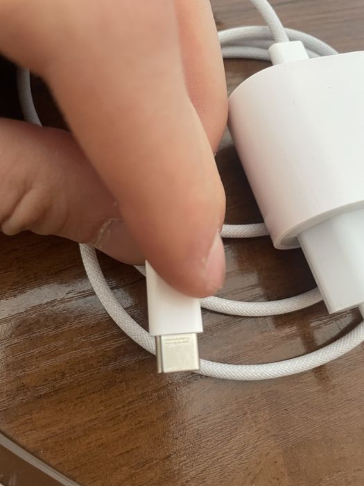 Зарядка на айфон 15 шнур и адаптер 20w type c type c