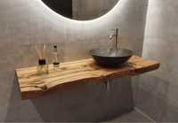 Плот и мивка за баня от дърво / Обзавеждане за баня