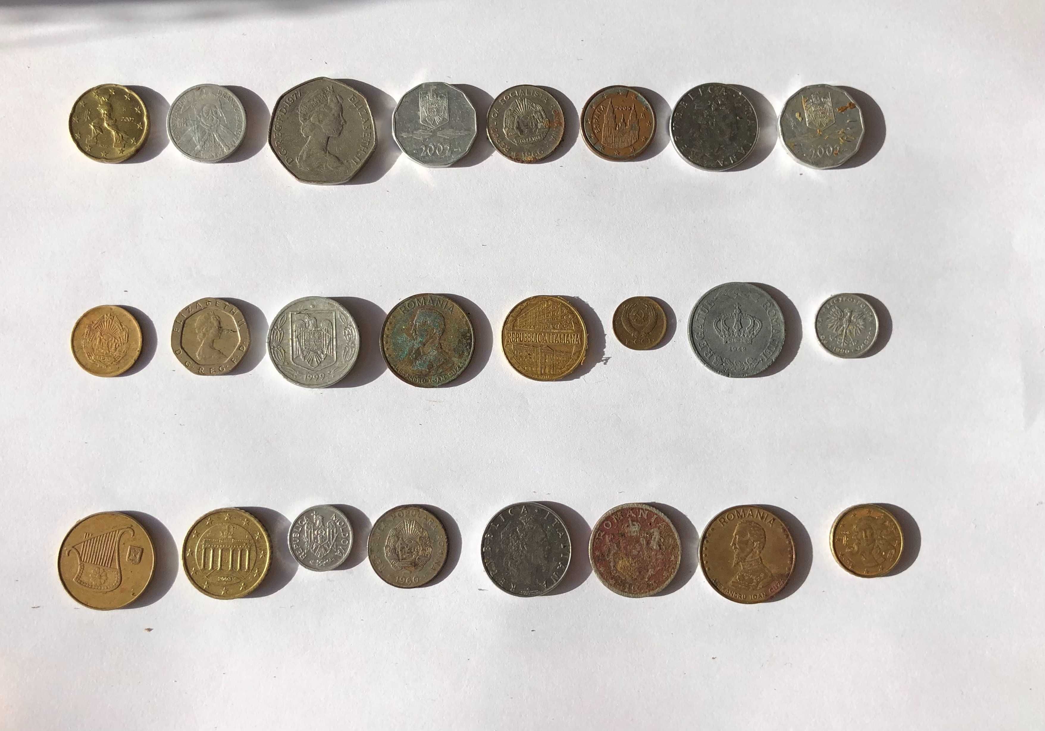 Vand colectie de monede vechi 1924-2016